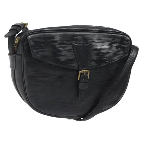 LOUIS VUITTON Epi Jeune Fille MM Shoulder Bag Black M52152 - Picture 1 of 13